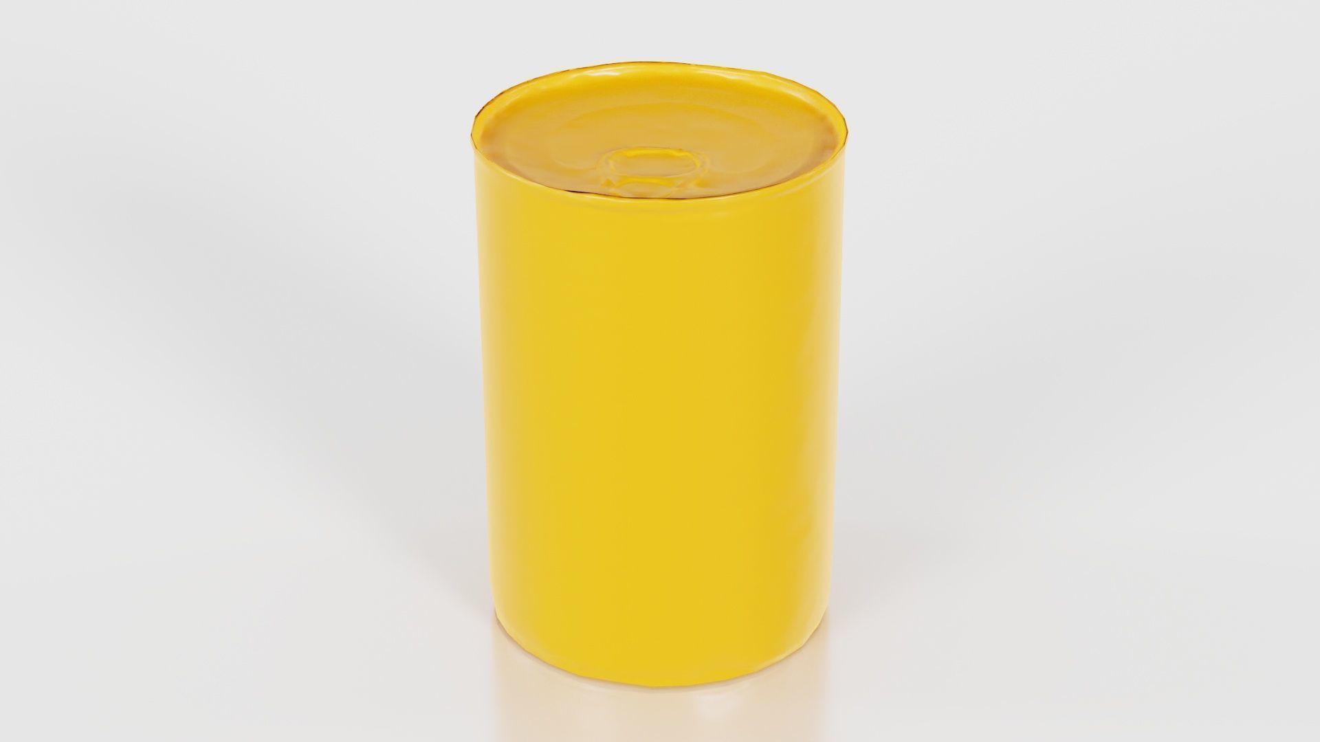 Container 09 Low-poly 3D model_16