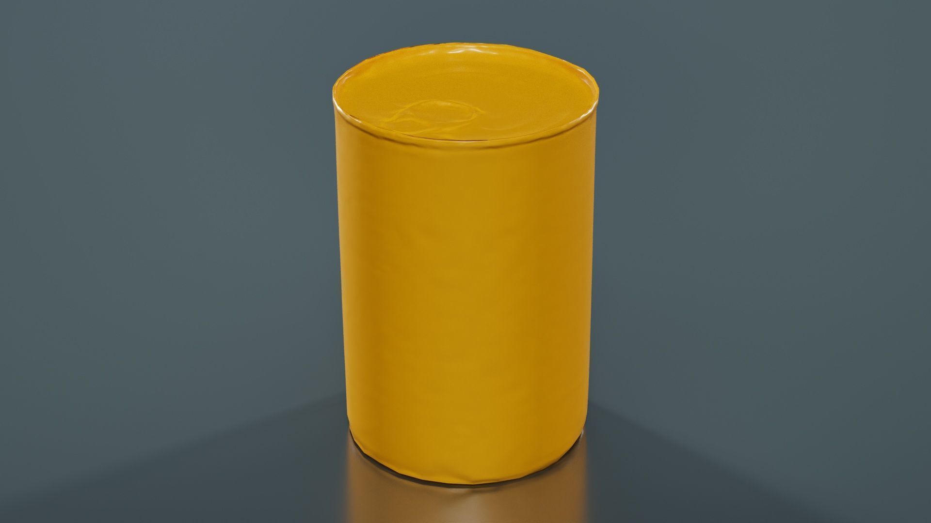 Container 09 Low-poly 3D model_1