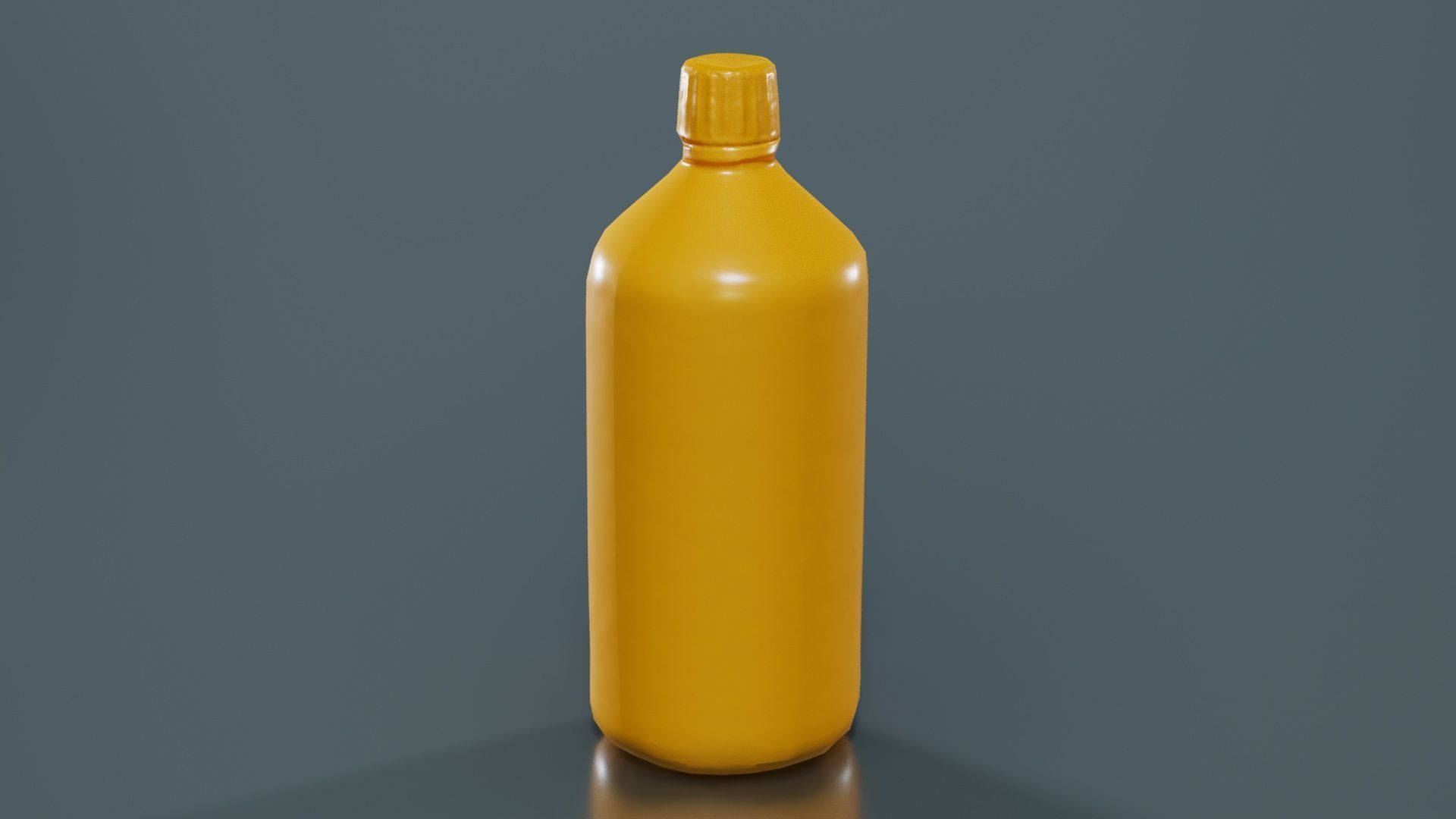 Container 11 Low-poly 3D model_3