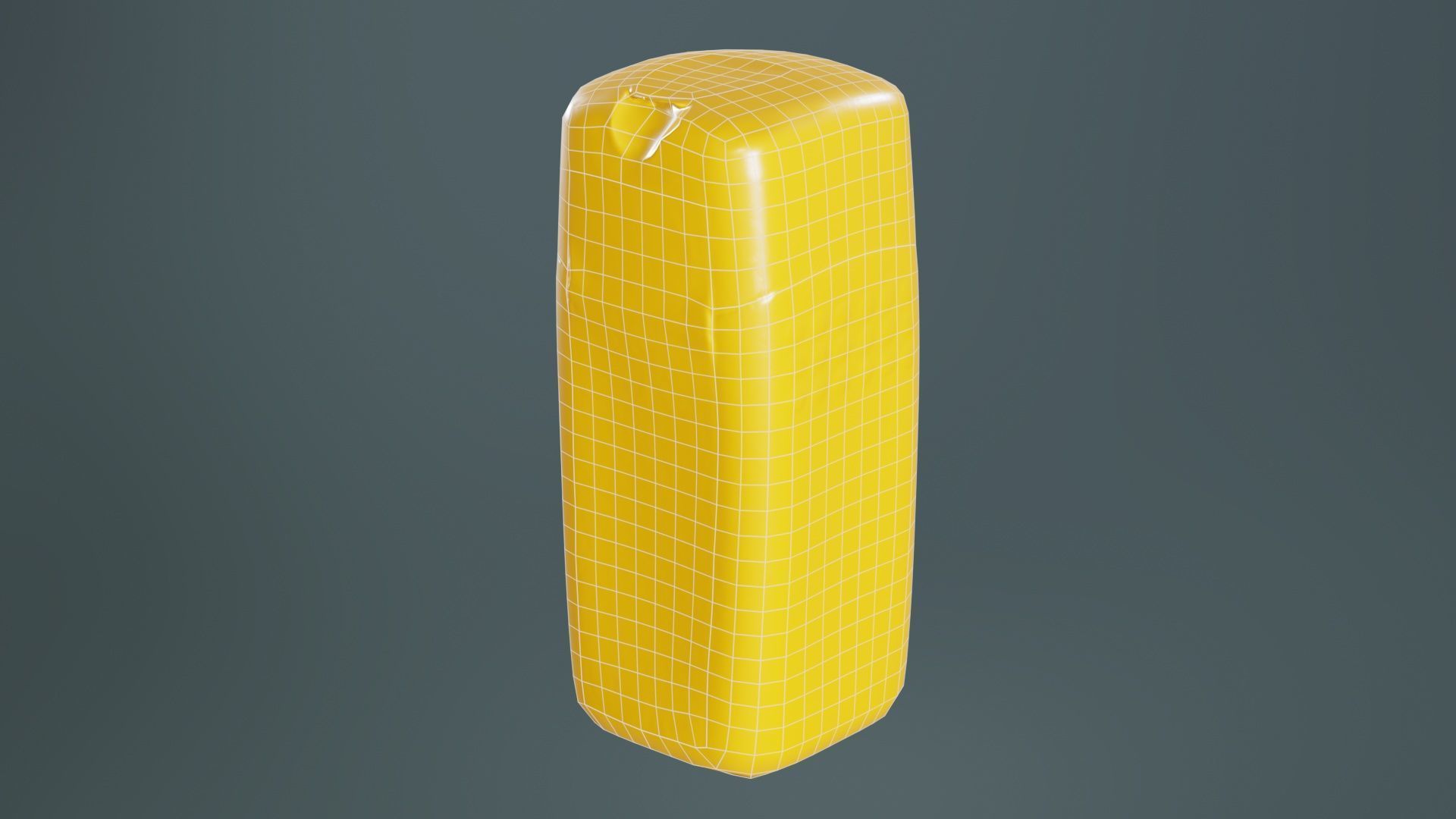 Container 13 Low-poly 3D model_9