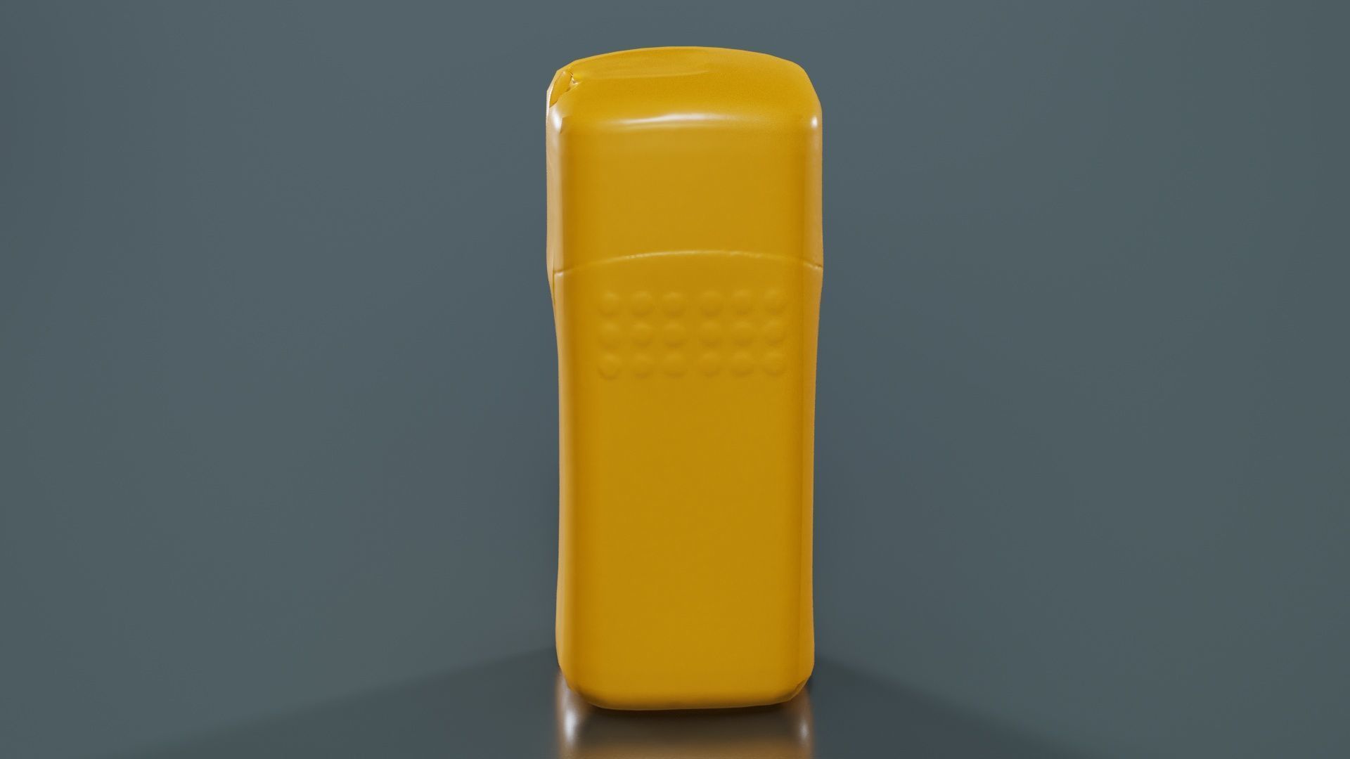 Container 13 Low-poly 3D model_2