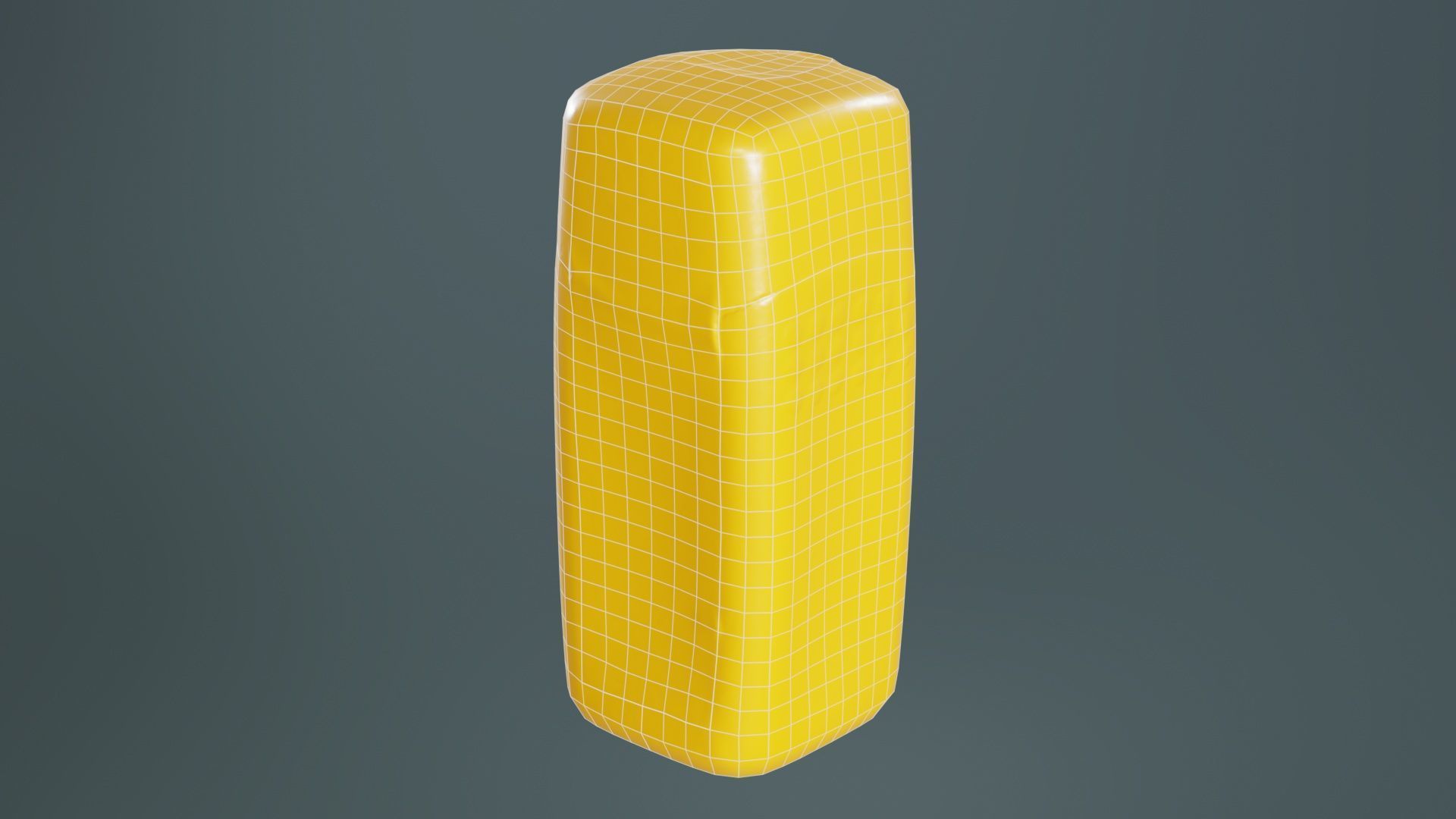 Container 13 Low-poly 3D model_10