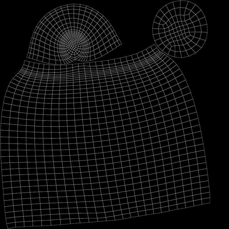 Container 16 Low-poly 3D model_14