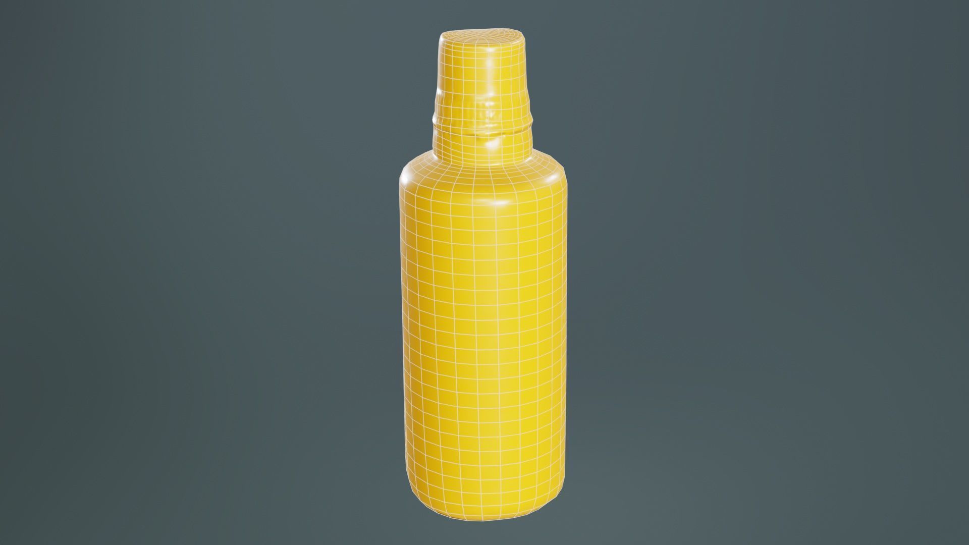 Container 16 Low-poly 3D model_9