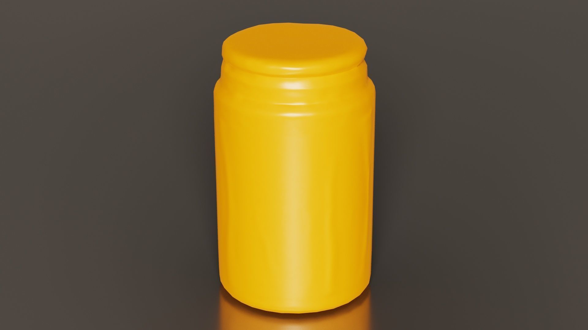 Container 44 Low-poly 3D model_5