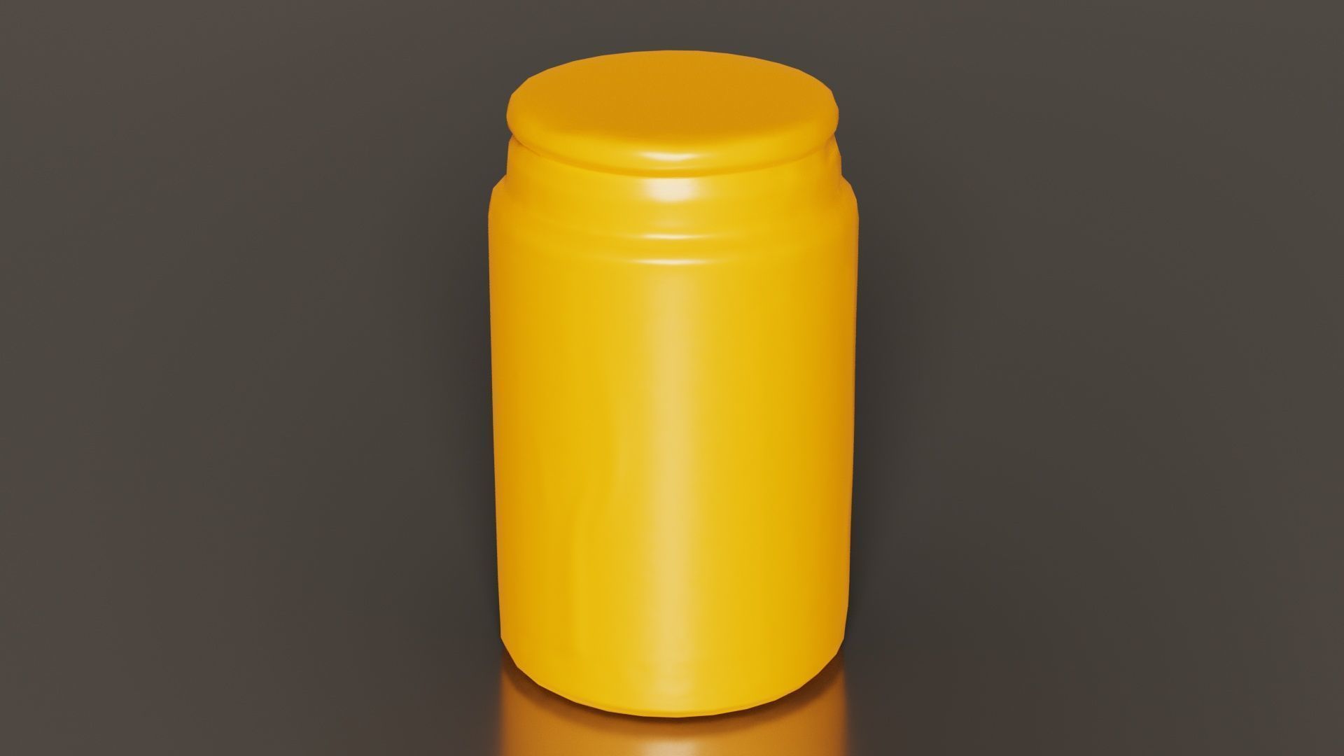 Container 44 Low-poly 3D model_3