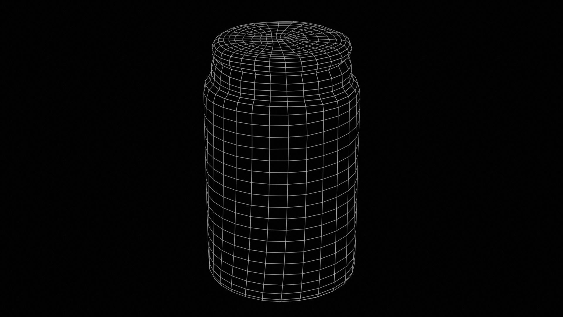 Container 44 Low-poly 3D model_11