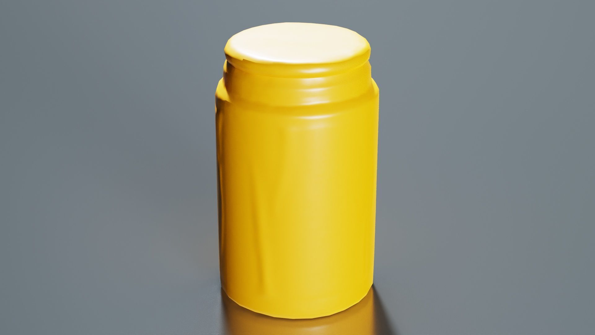 Container 44 Low-poly 3D model_4