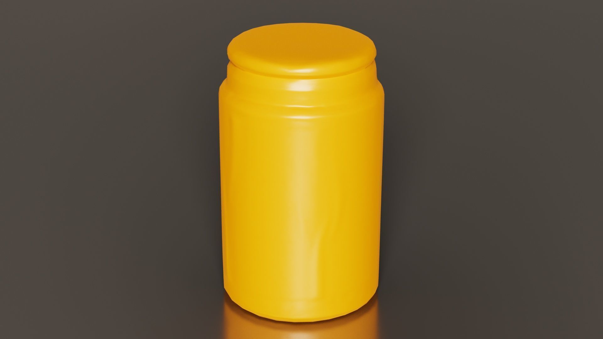 Container 44 Low-poly 3D model_1