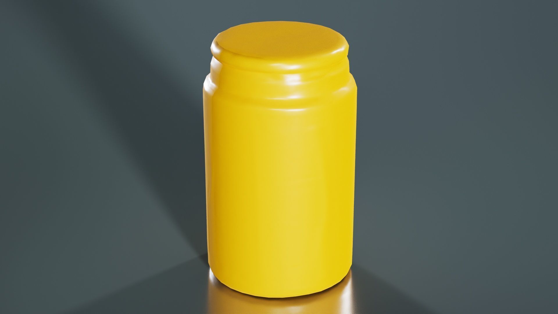 Container 44 Low-poly 3D model_2