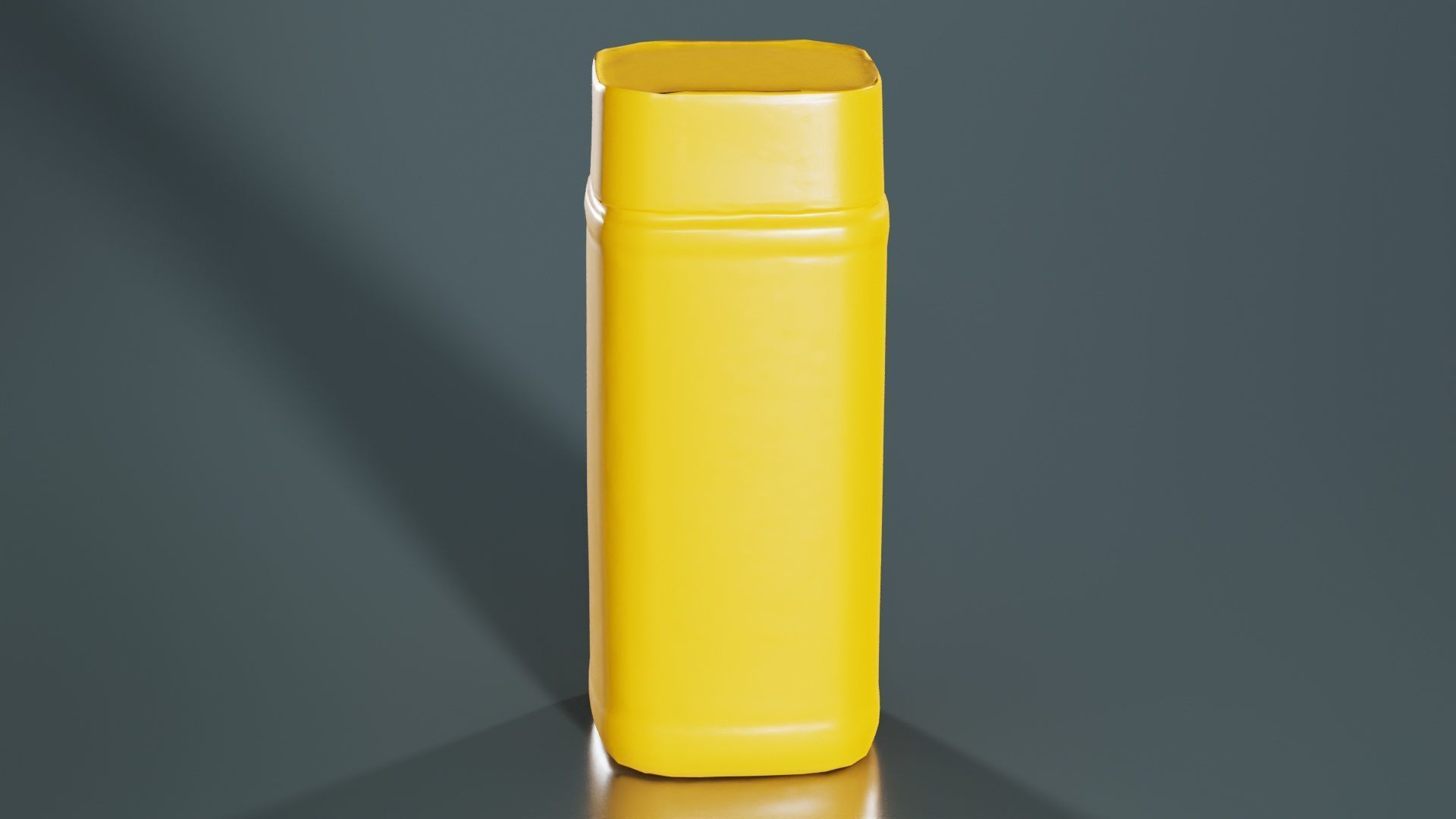 Container 45 Low-poly 3D model_3