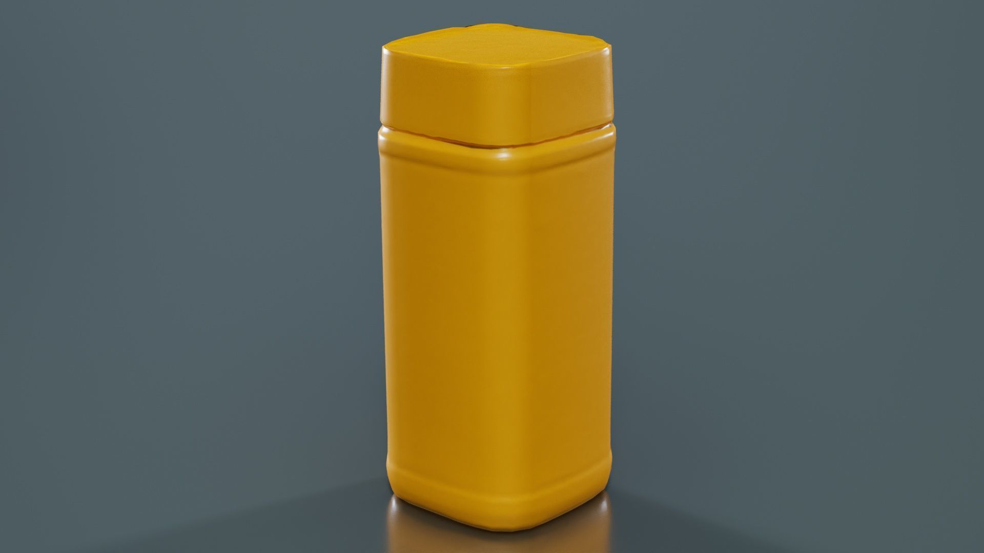 Container 45 Low-poly 3D model_12