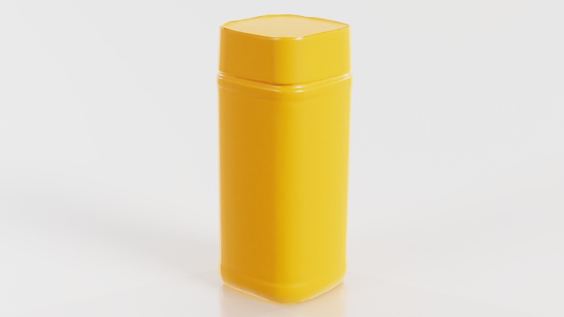 Container 45 Low-poly 3D model_1