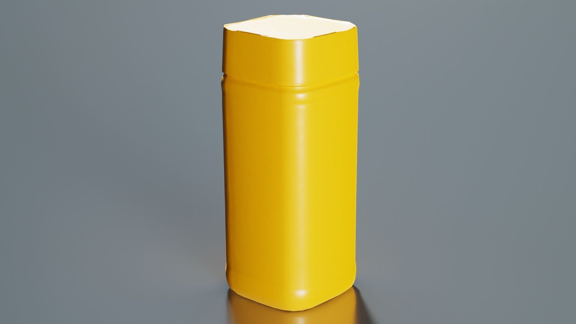 Container 45 Low-poly 3D model_7