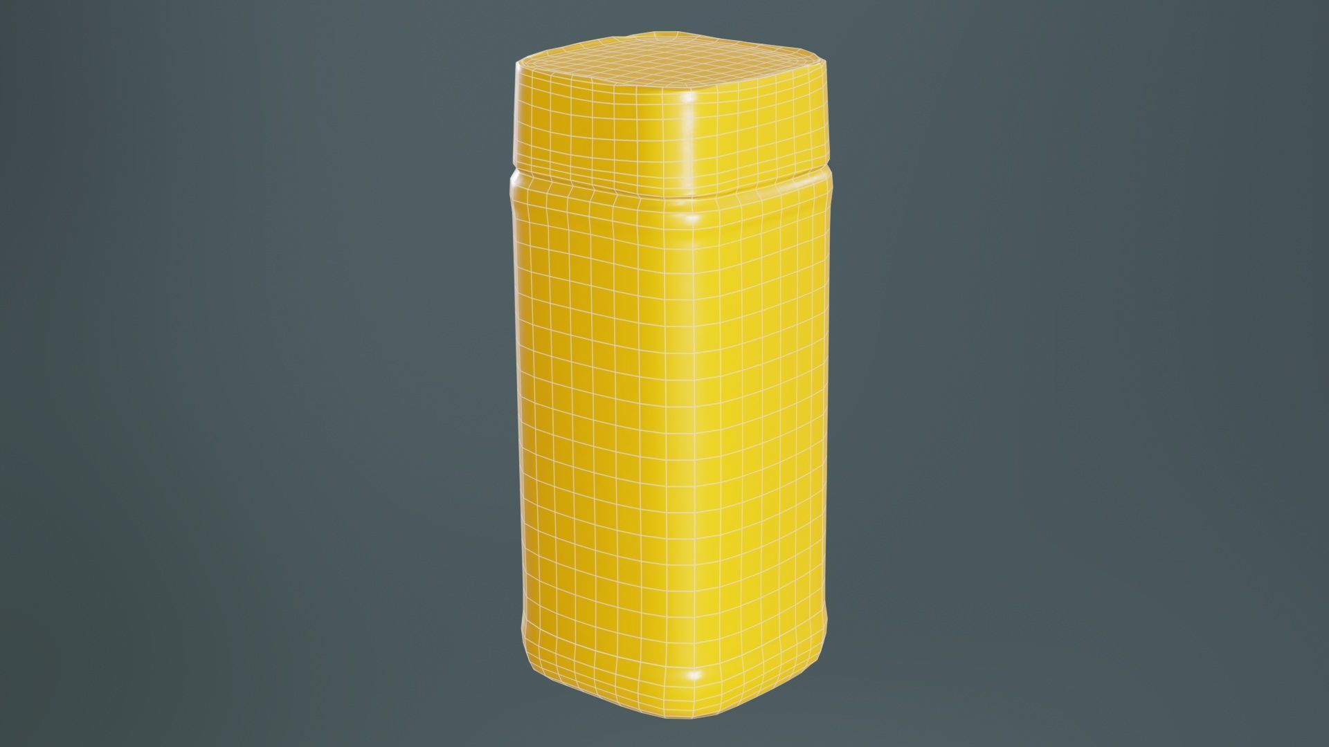 Container 45 Low-poly 3D model_9