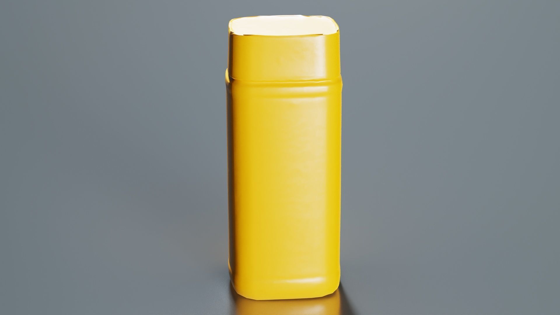Container 45 Low-poly 3D model_6