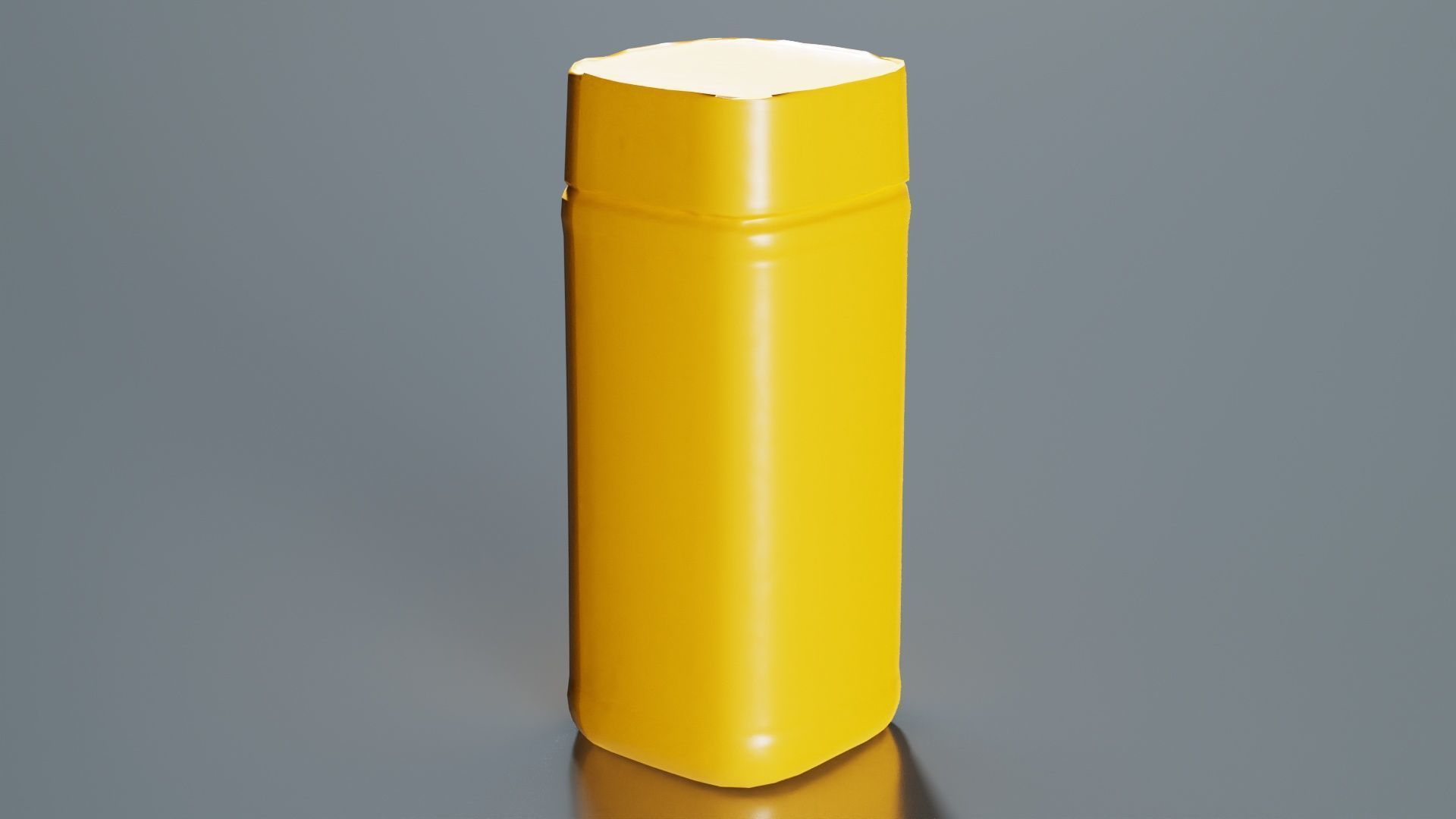 Container 45 Low-poly 3D model_4