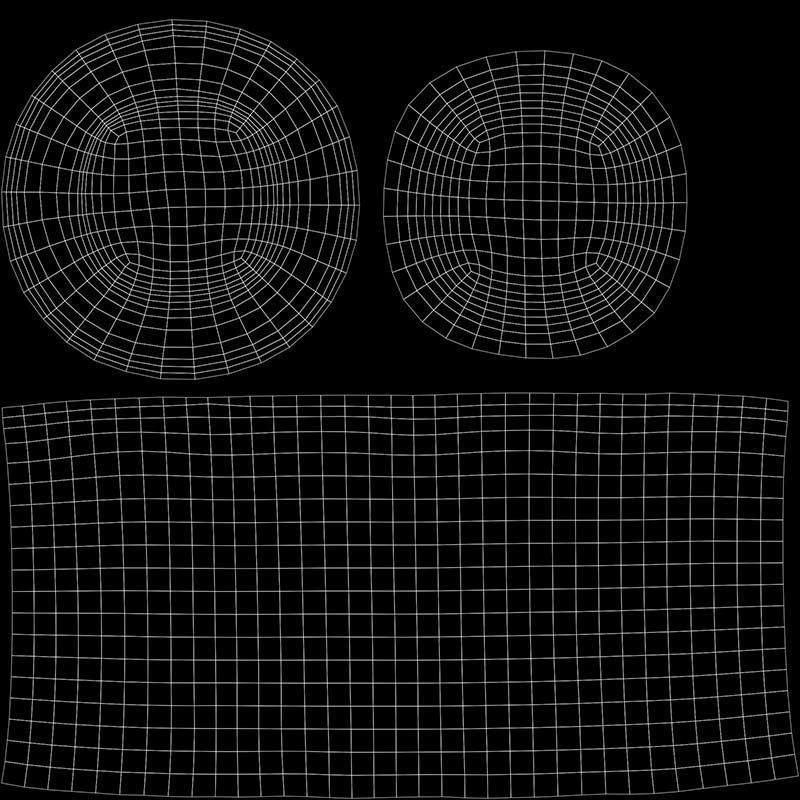 Container 45 Low-poly 3D model_14