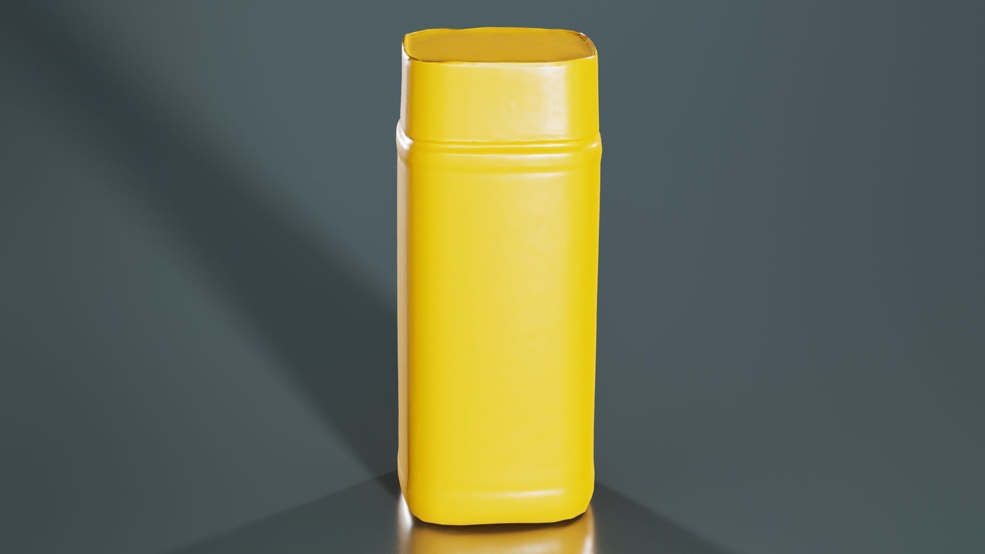 Container 45 Low-poly 3D model_5