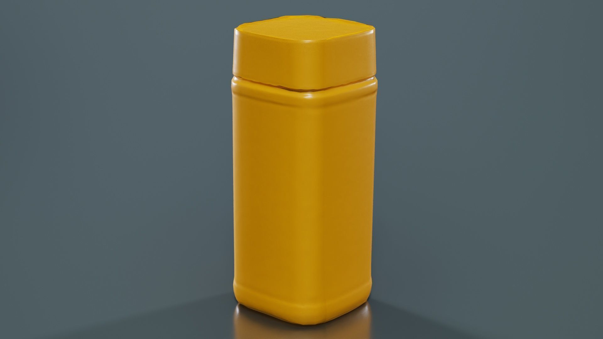 Container 45 Low-poly 3D model_13