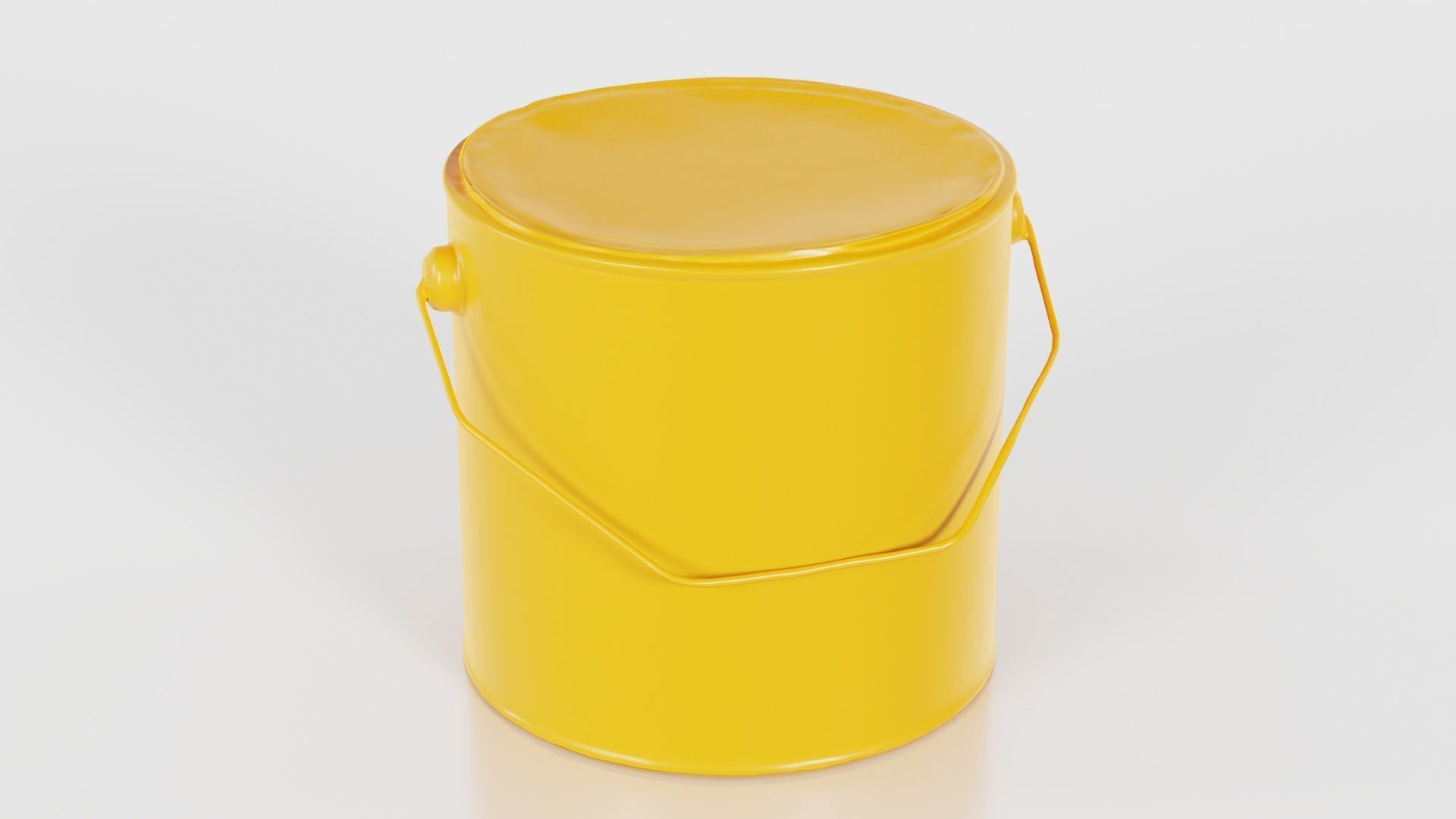 Container 49 Low-poly 3D model_17