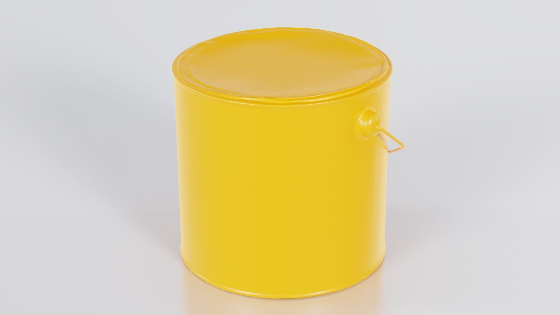 Container 49 Low-poly 3D model_8