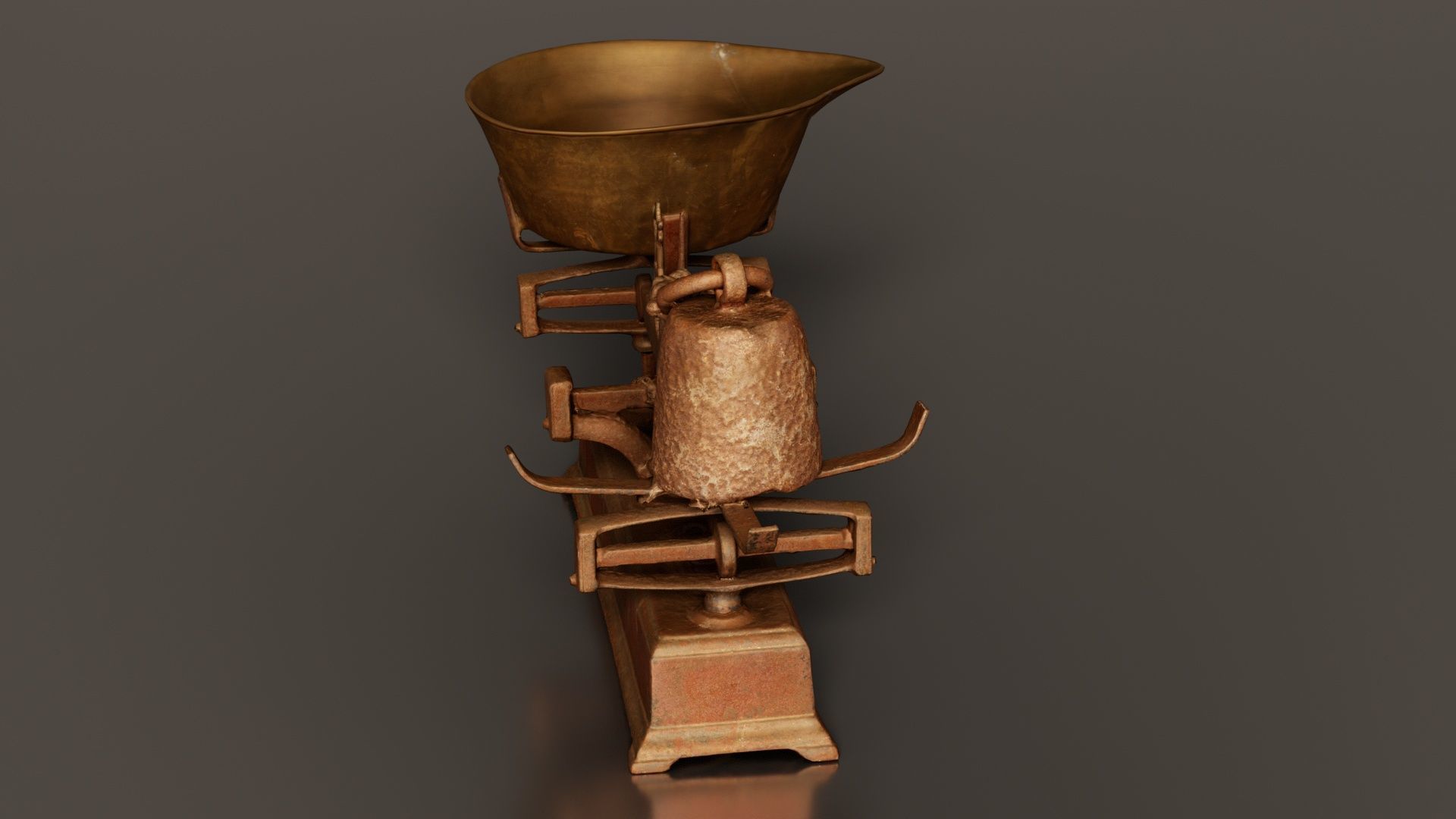 Scale 1 Low-poly 3D model_5