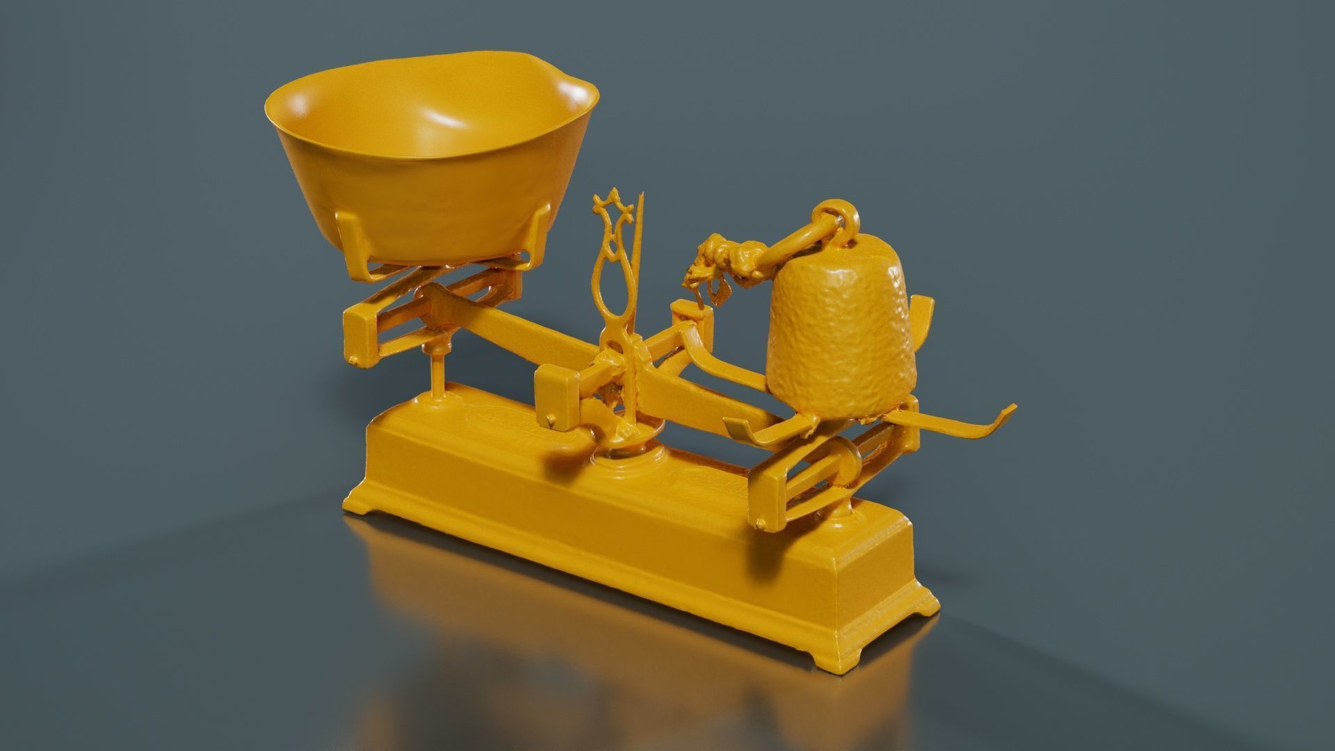 Scale 1 Low-poly 3D model_13