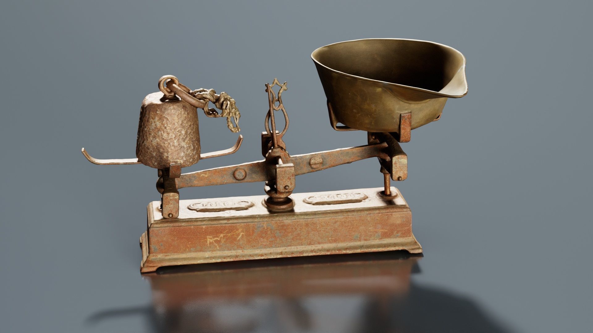 Scale 1 Low-poly 3D model_2