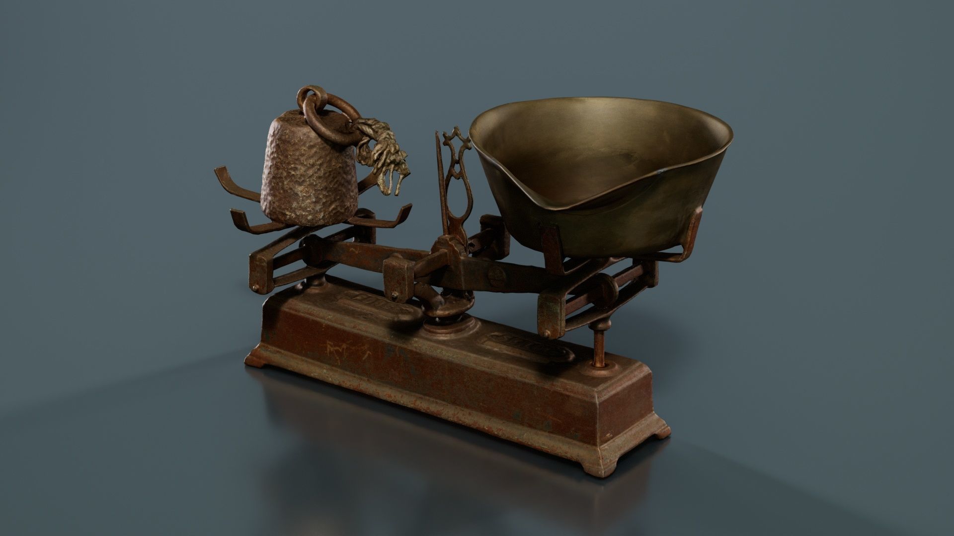 Scale 1 Low-poly 3D model_7