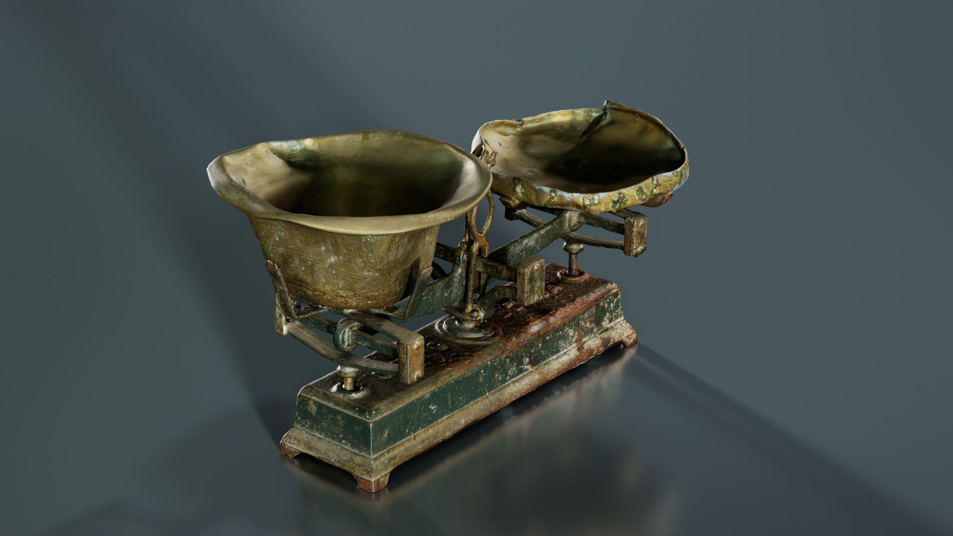 Scale 2 Low-poly 3D model_1