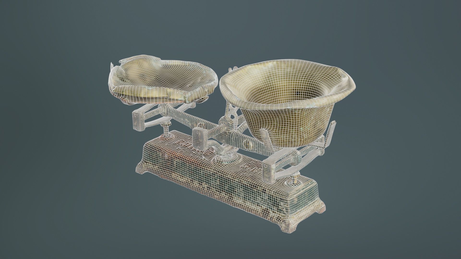 Scale 2 Low-poly 3D model_9