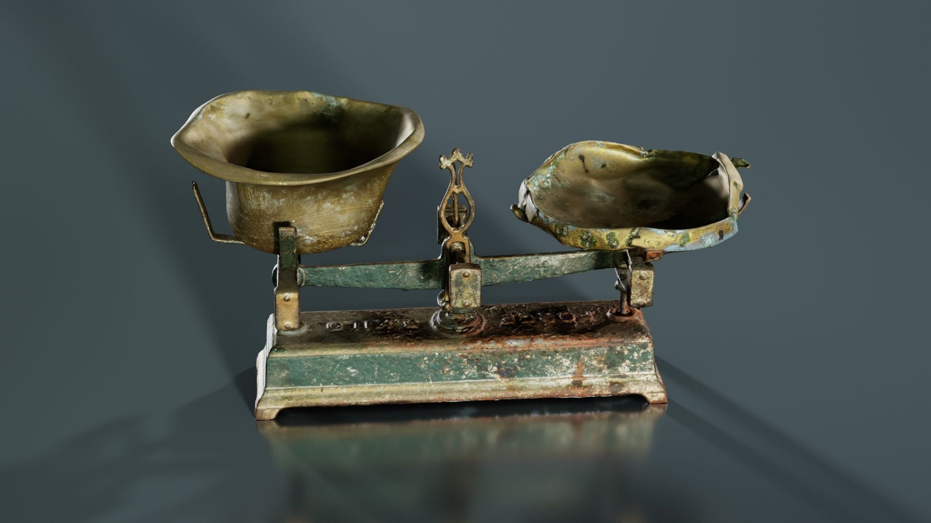 Scale 2 Low-poly 3D model_2