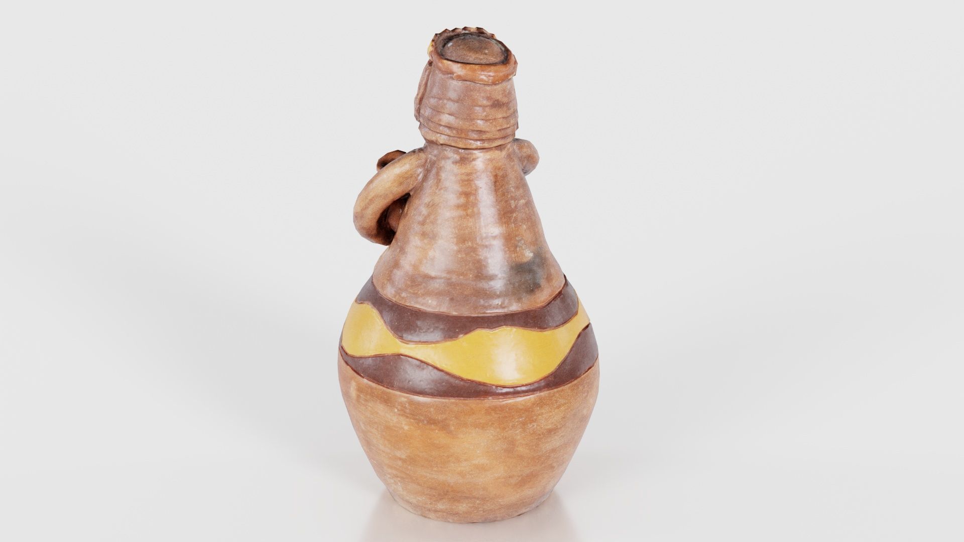 Pen Holder 02 Low-poly 3D model_23