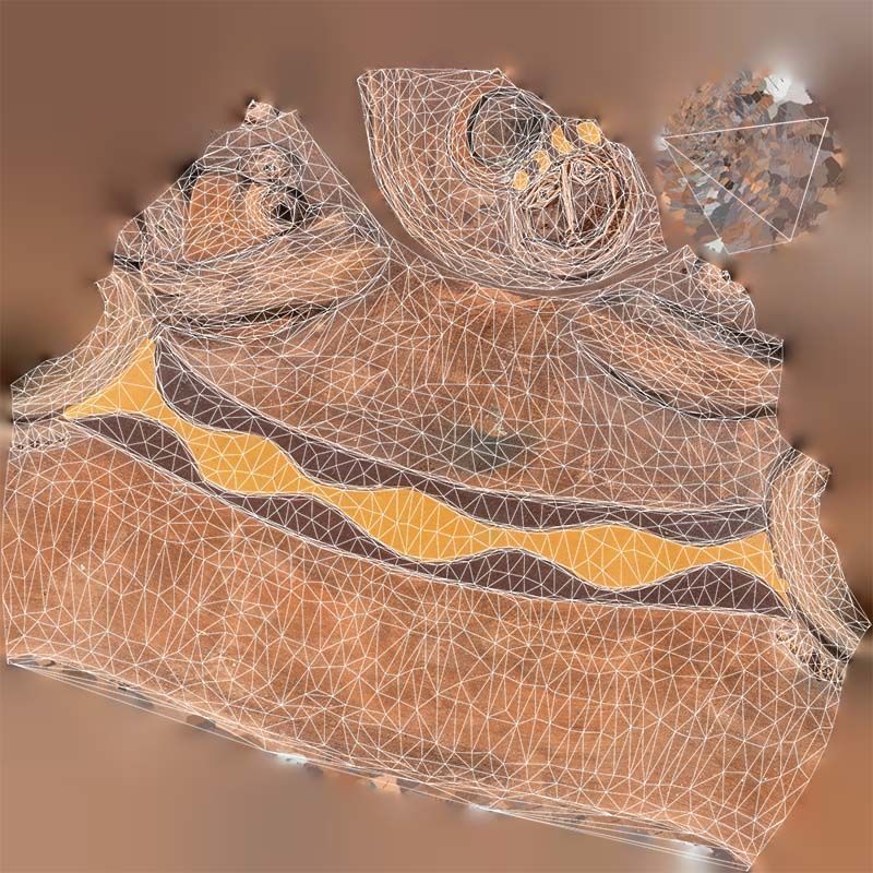 Pen Holder 02 Low-poly 3D model_14