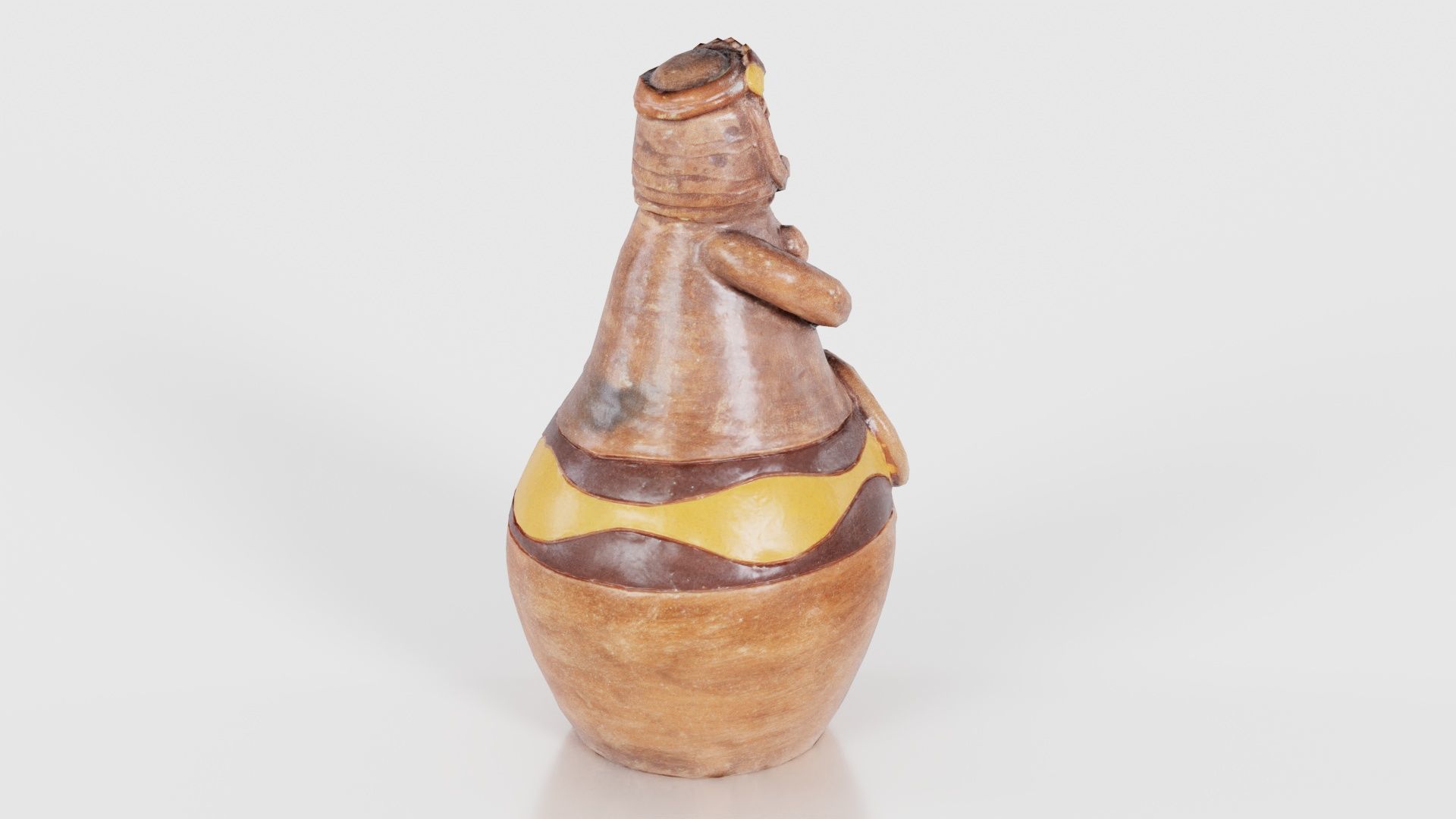 Pen Holder 02 Low-poly 3D model_20