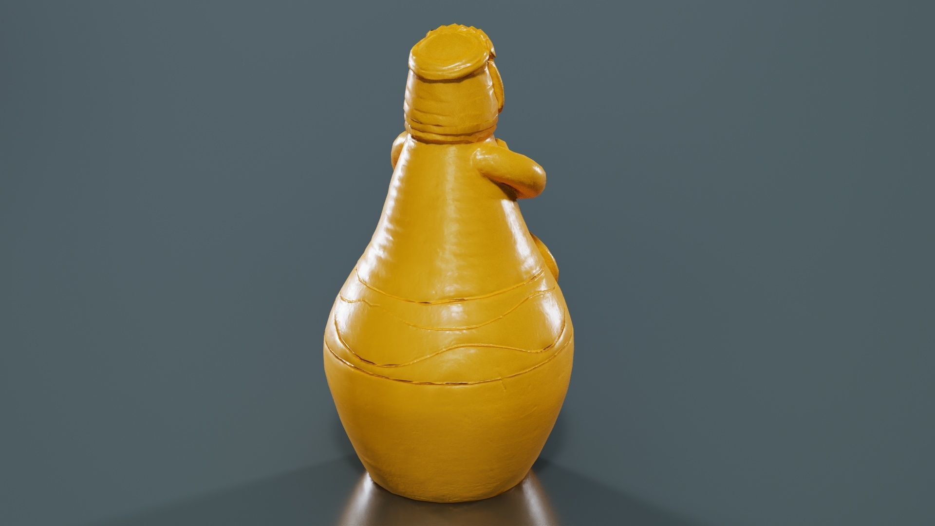 Pen Holder 02 Low-poly 3D model_13