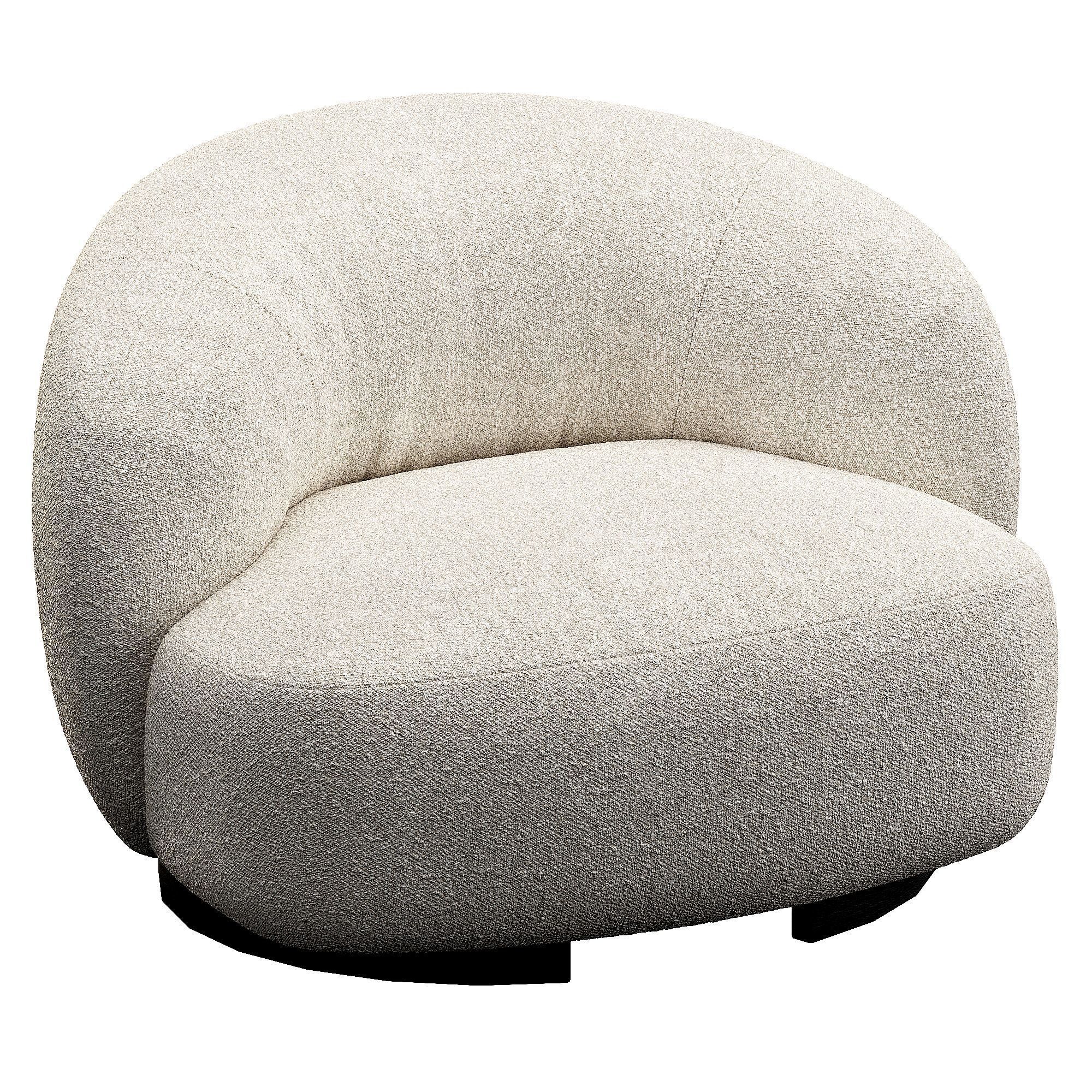 NatureDesign Pebble Lounge 3D model_3