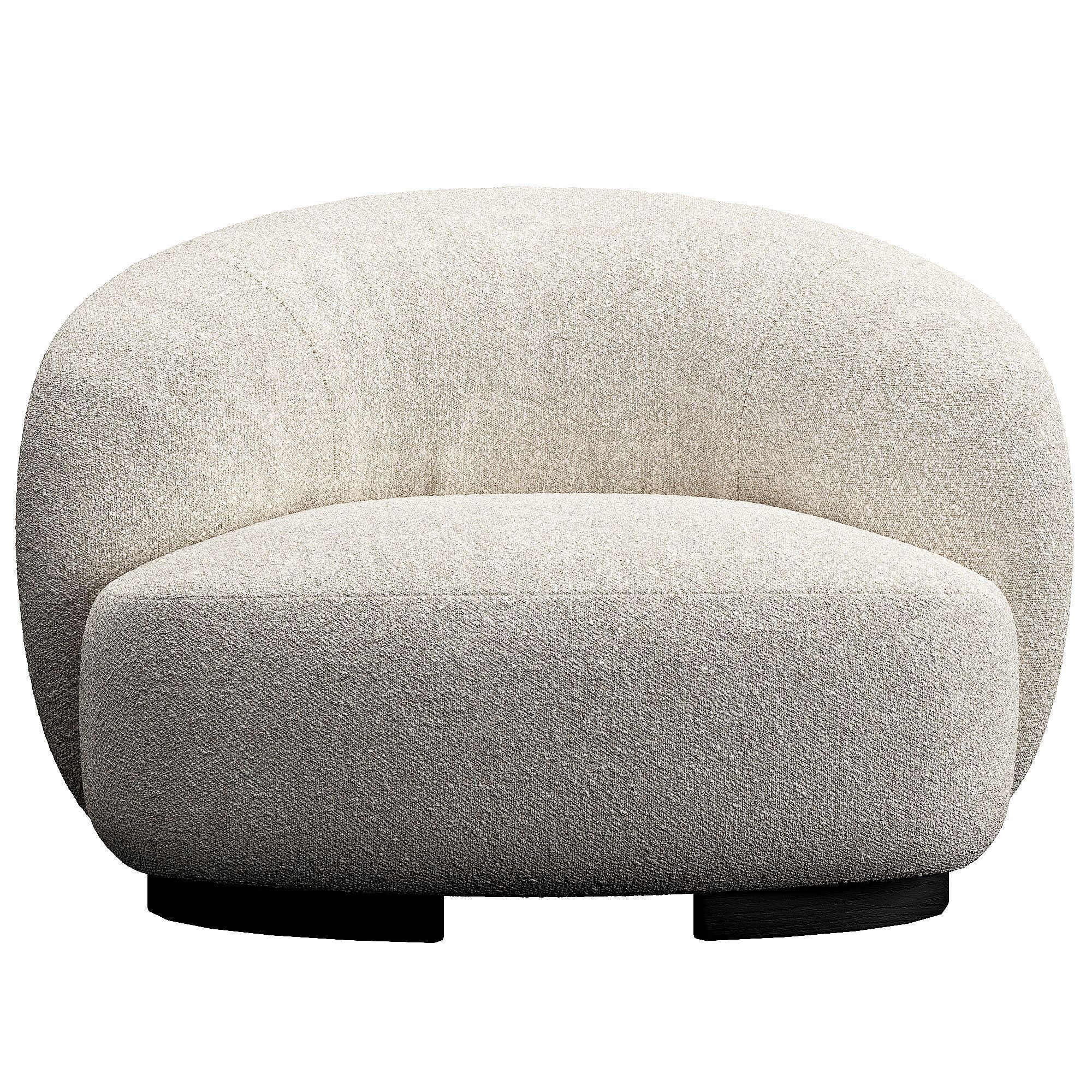 NatureDesign Pebble Lounge 3D model_2