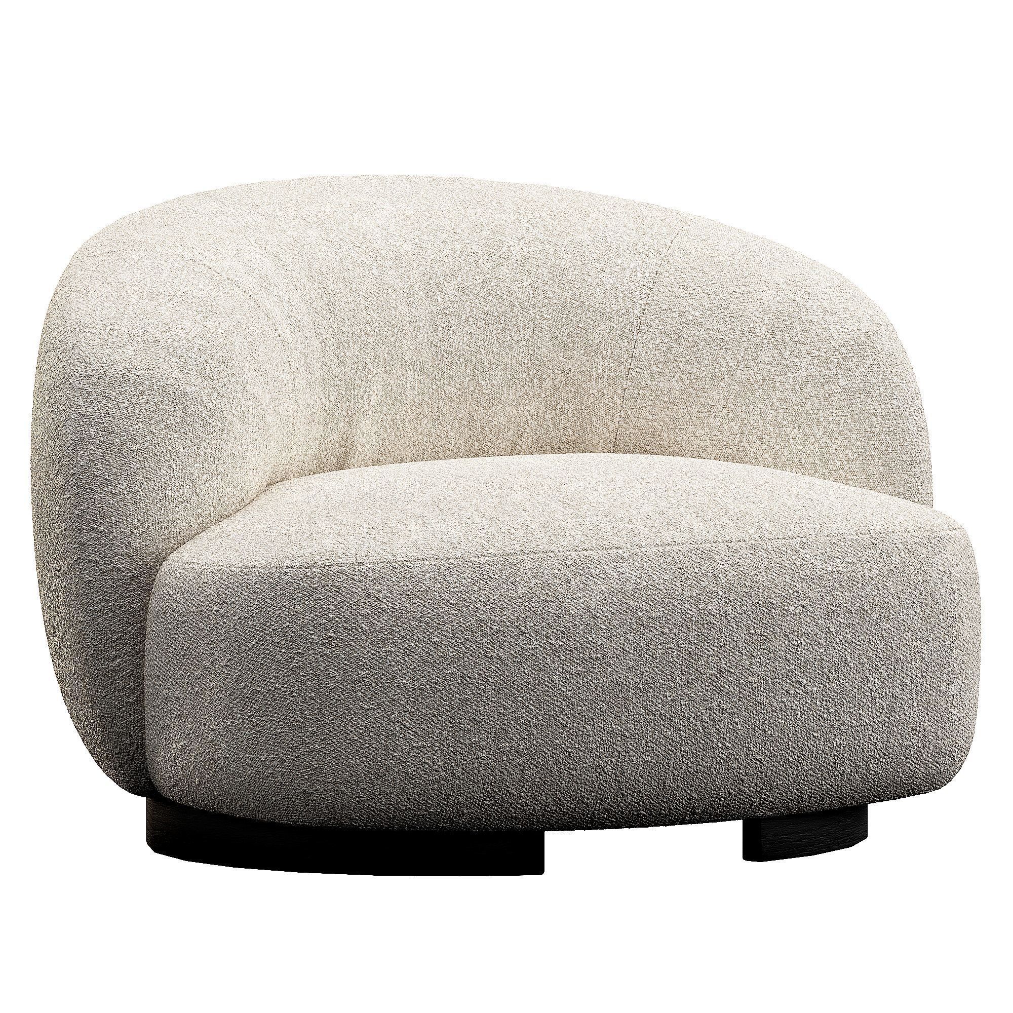 NatureDesign Pebble Lounge 3D model_1