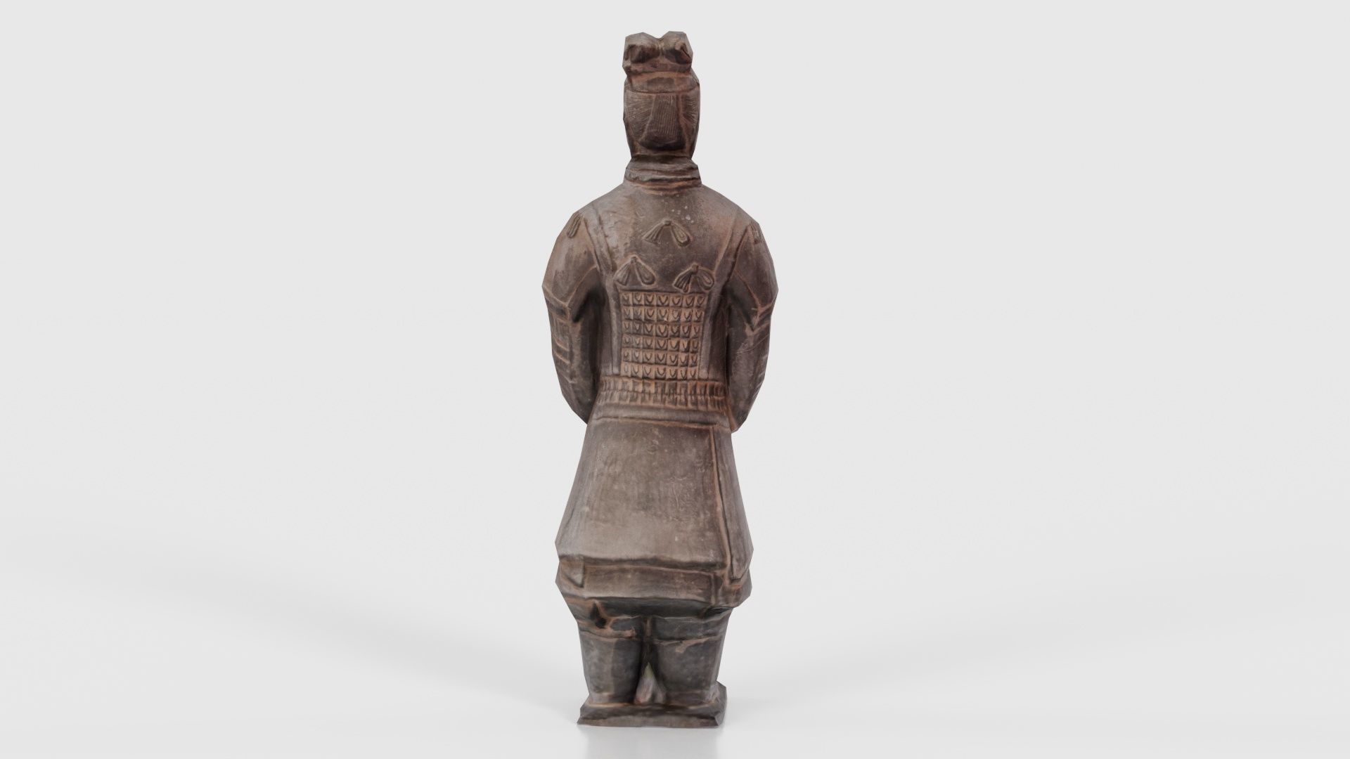 Terracotta Warrior Low-poly 3D model_22