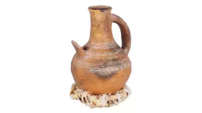 Wooden Pitcher