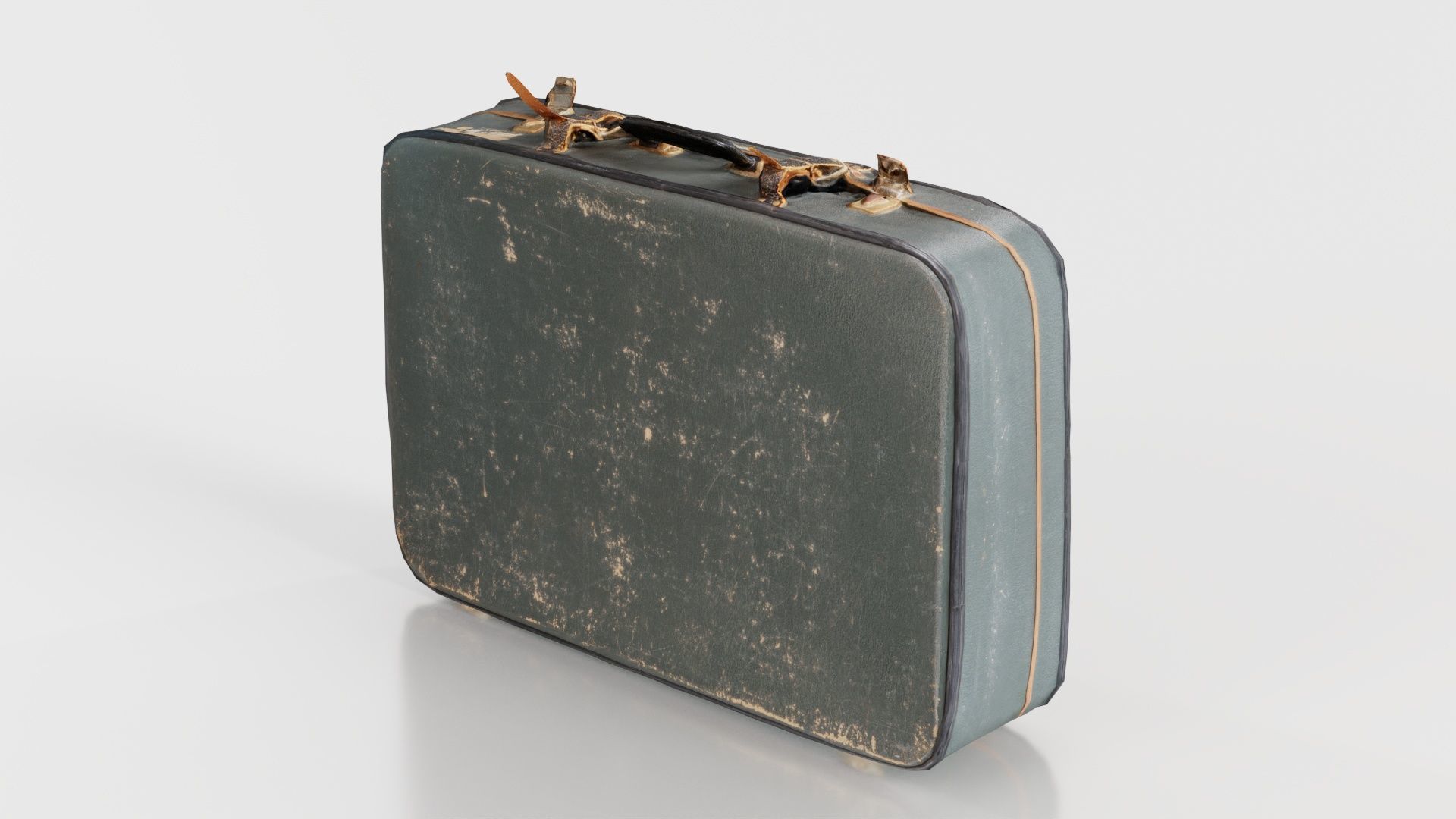 Suitcase 1 Low-poly 3D model_6