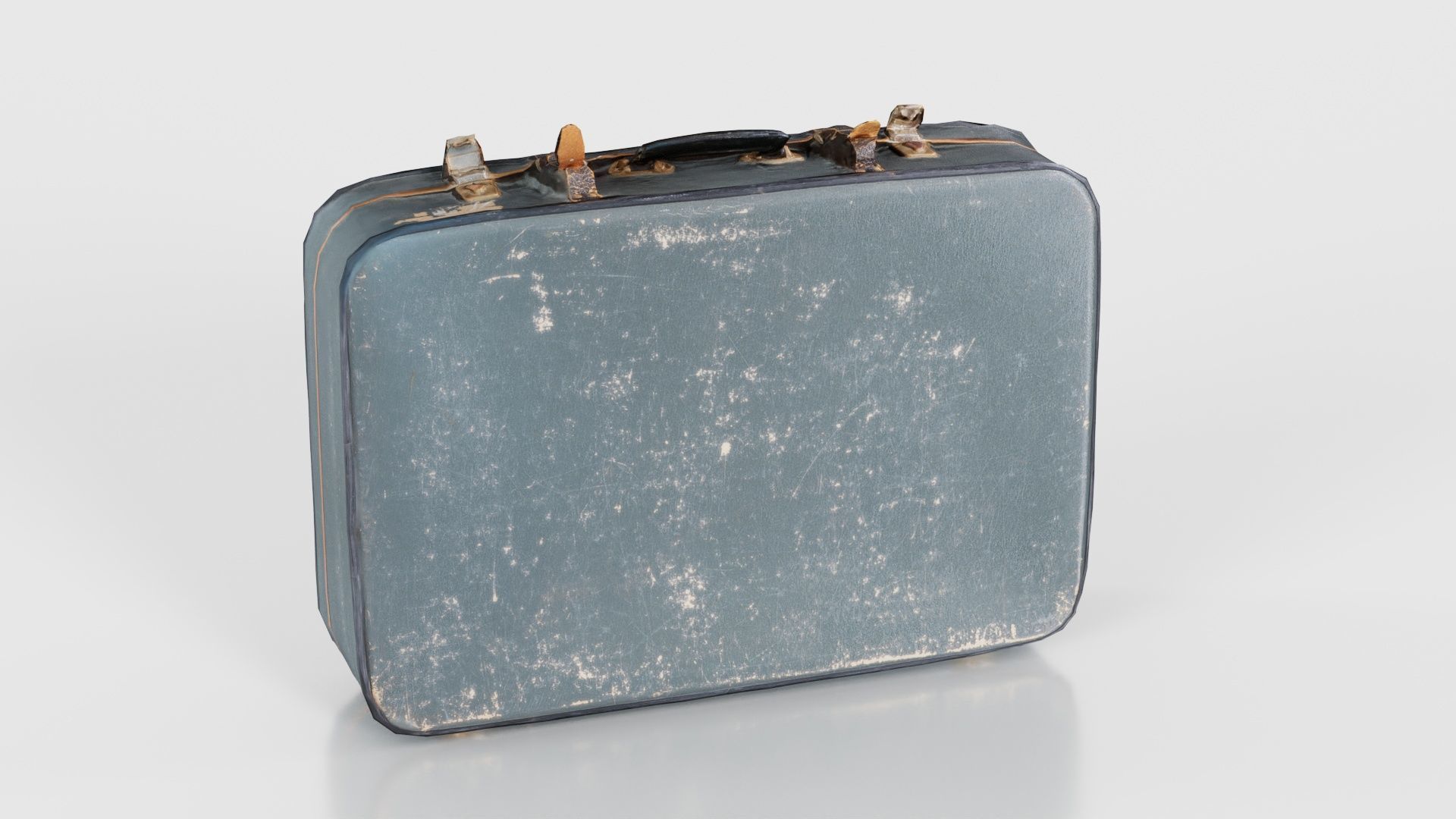 Suitcase 1 Low-poly 3D model_17