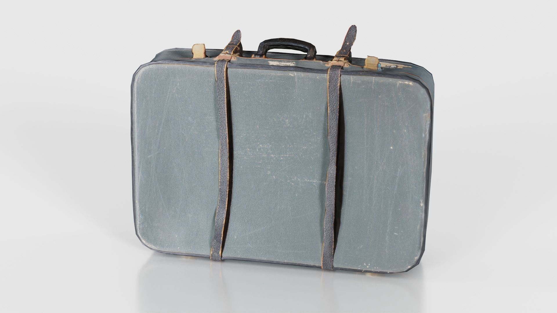 Suitcase 1 Low-poly 3D model_22