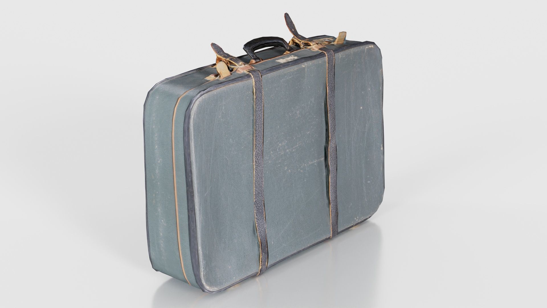 Suitcase 1 Low-poly 3D model_24