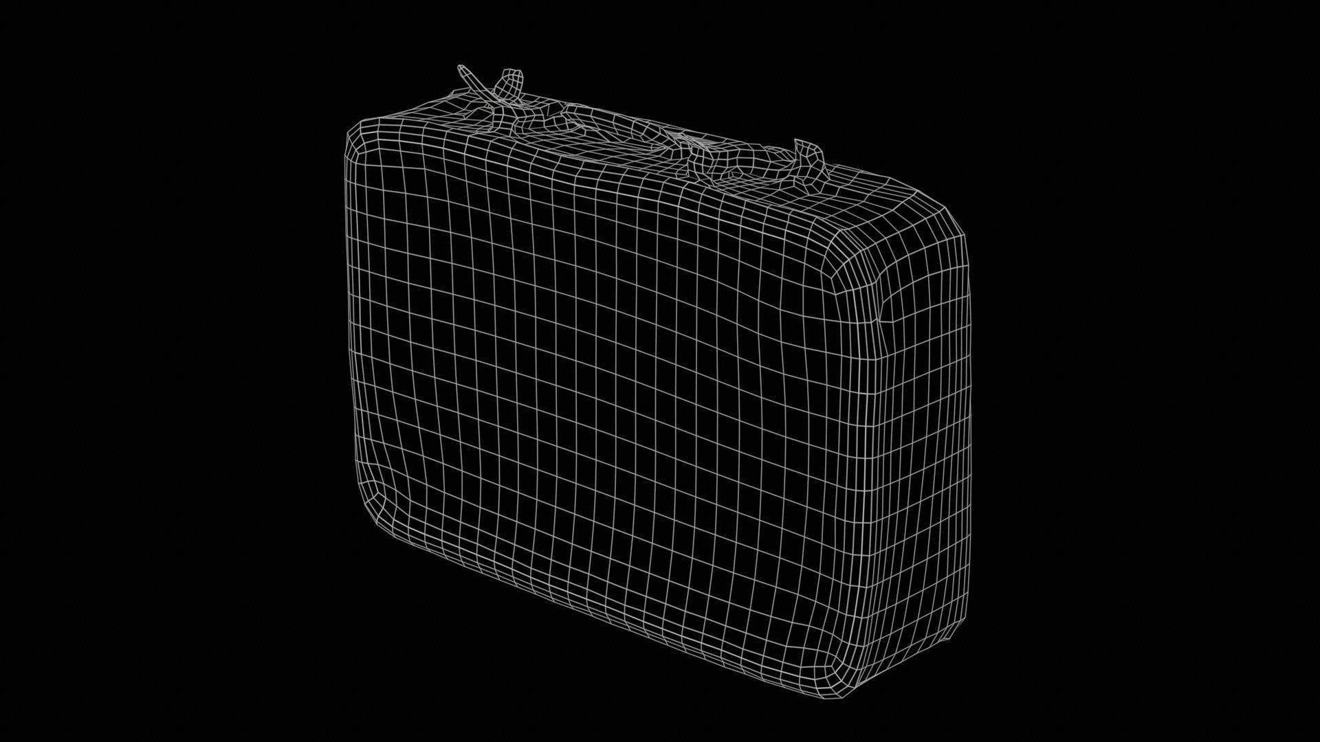 Suitcase 1 Low-poly 3D model_11