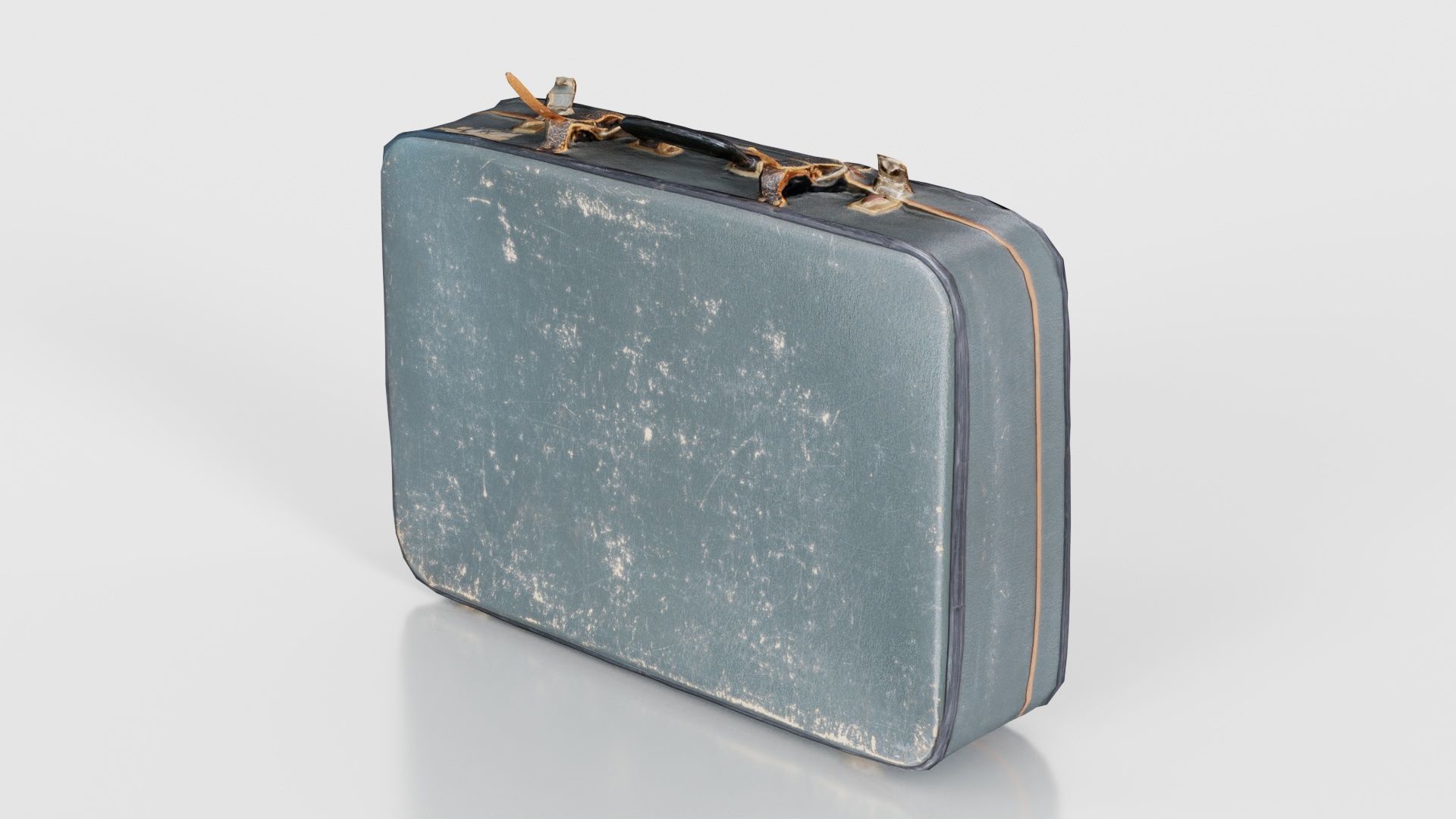 Suitcase 1 Low-poly 3D model_15