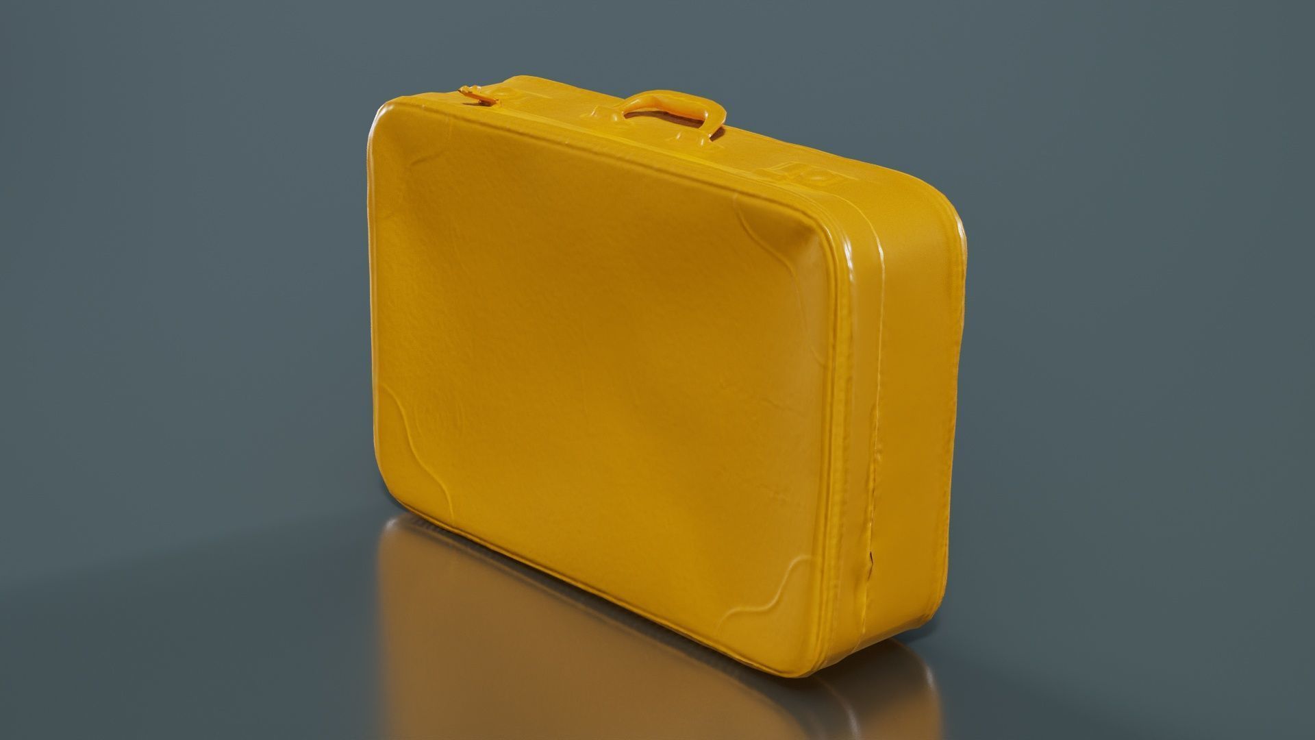 Suitcase 11 Low-poly 3D model_12