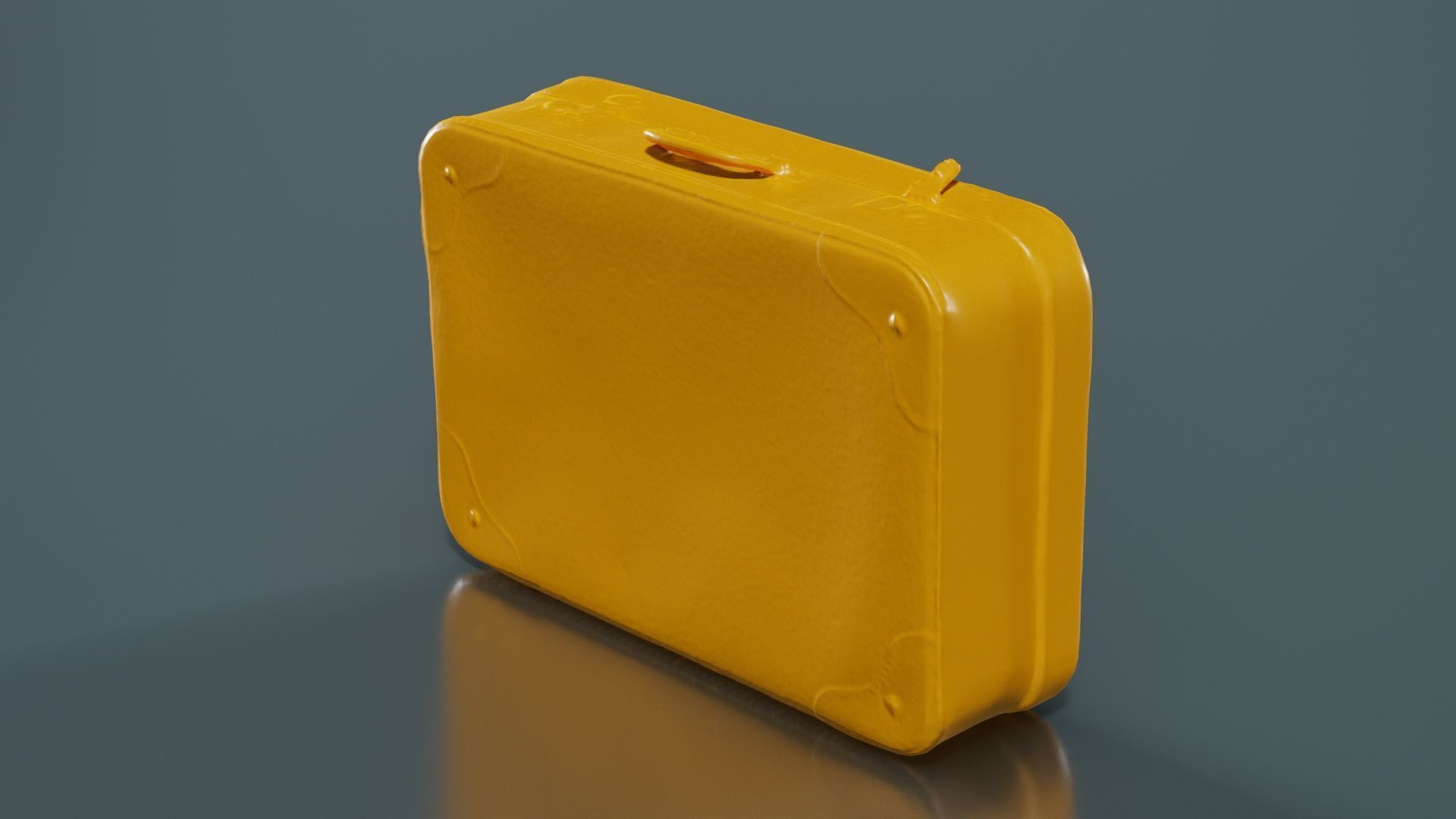 Suitcase 11 Low-poly 3D model_13
